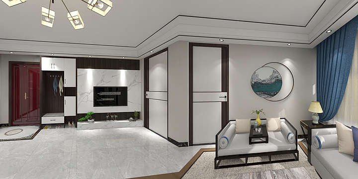 致峰装饰周玉哲-崇文湖-装修设计方案