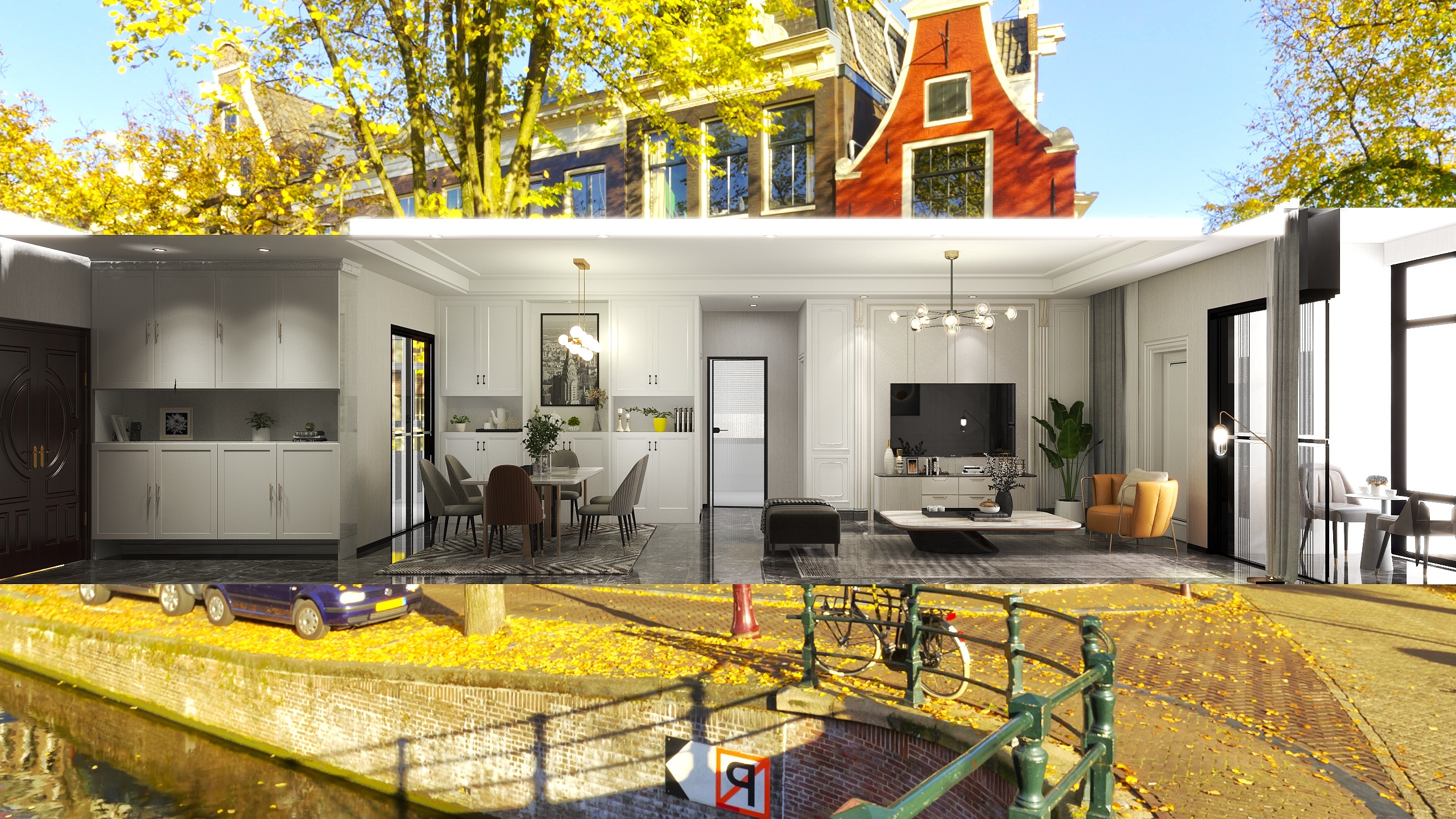 master丨-现代美式-装修设计方案