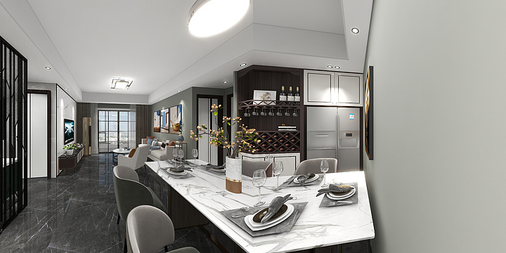 晨亮装饰设计-云都会府-装修设计方案