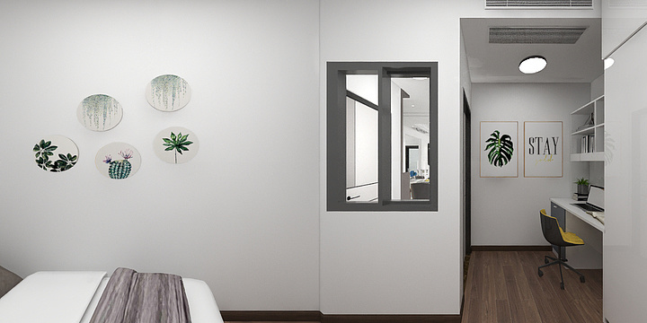 专业设计林工-崔府街陈女士效果图-装修设计方案