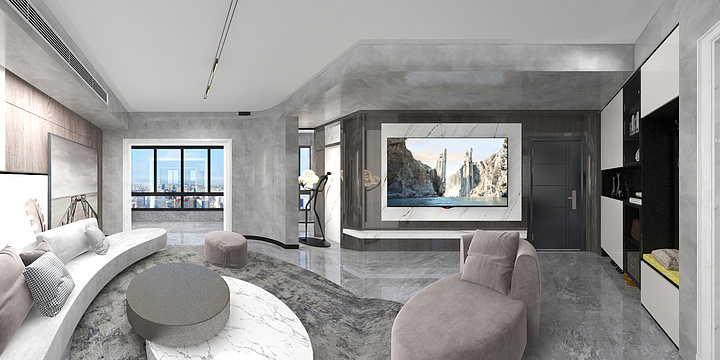 De张若渊18673157829-华盛中央公馆朱总雅居-装修设计方案