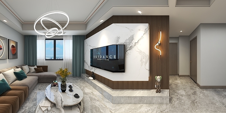 壹也空间设计-城市嘉园11#2201-装修设计方案