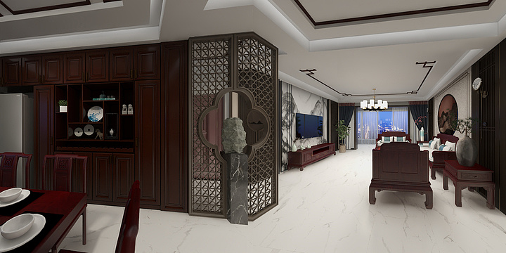 张娜设计师-逸景花城3#203-装修设计方案