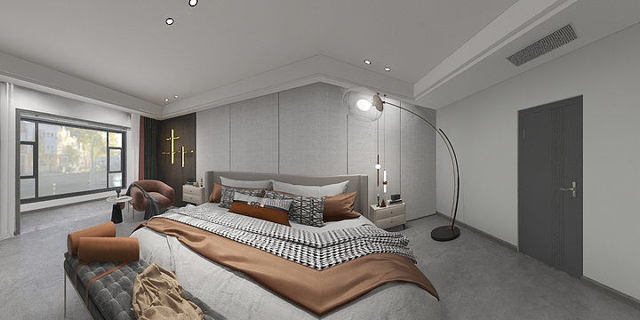 唐丽红-翡俪山二楼-装修设计方案