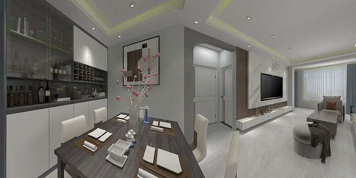 简梵设计工作室-雅乐107-副本-装修设计方案