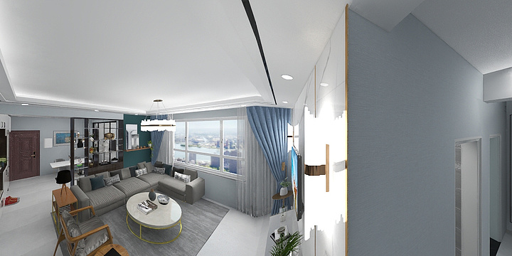 设计师李锦奕-万隆-清水湾-装修设计方案