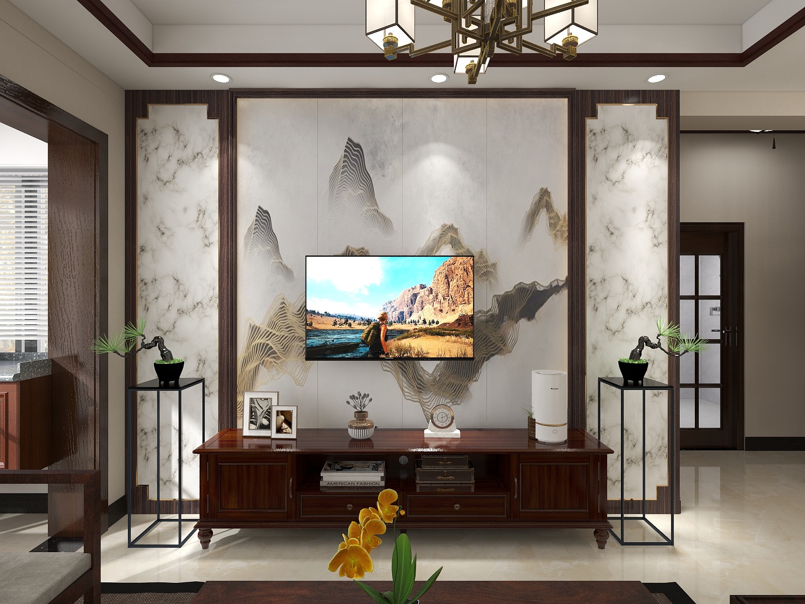 孙浩-绿洲小镇-装修设计方案