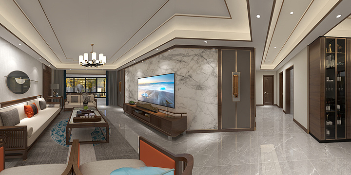 宝居乐整装设计-孝义金晖盛世兰亭-装修设计方案