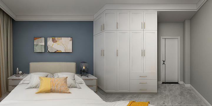 室内张-现代 三室-装修设计方案