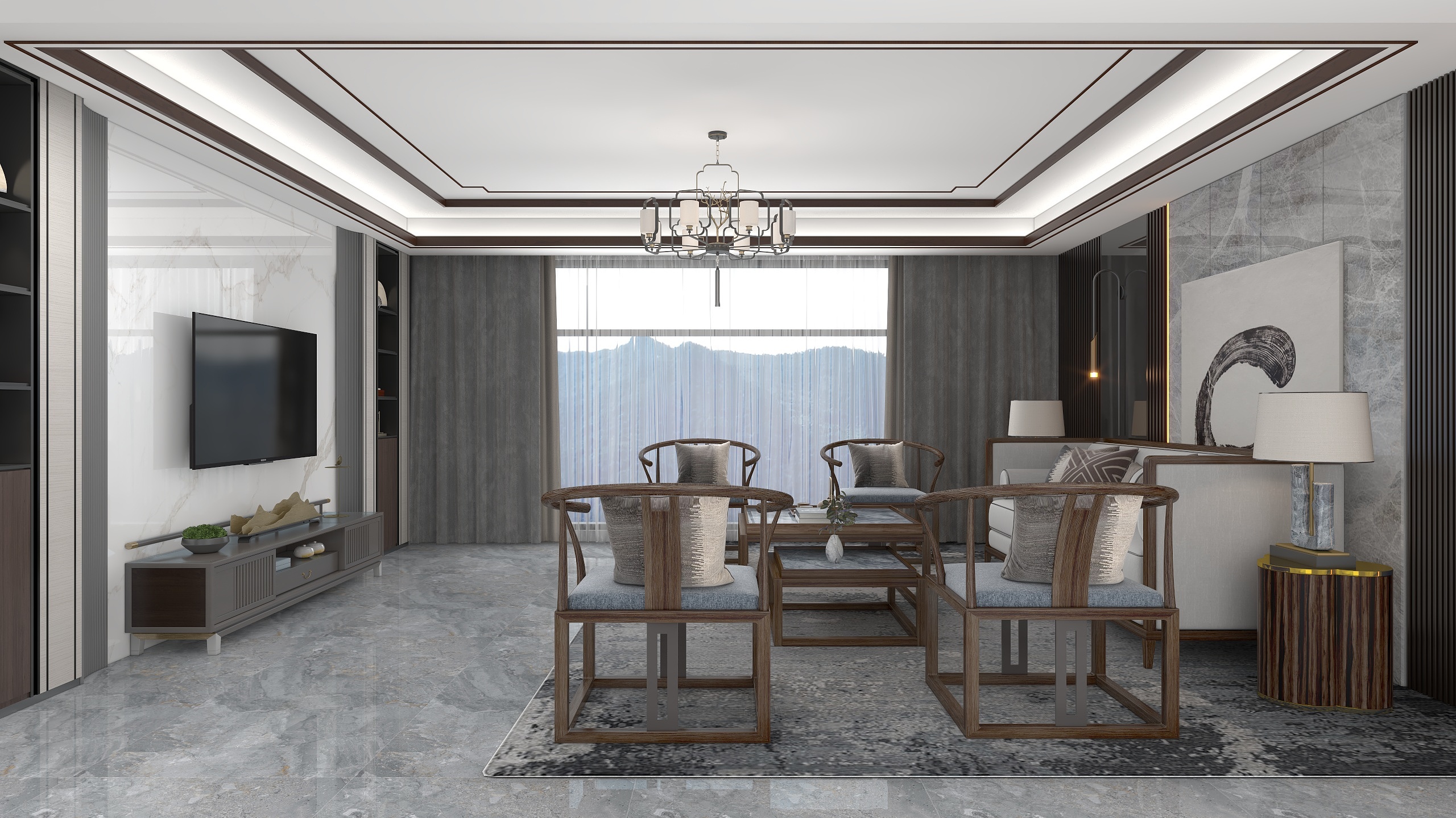 陌名客-梦诺悬廷装修效果图