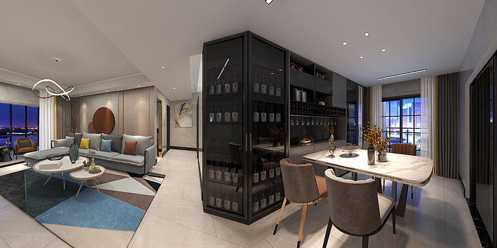 老AAA-6#1201-装修设计方案