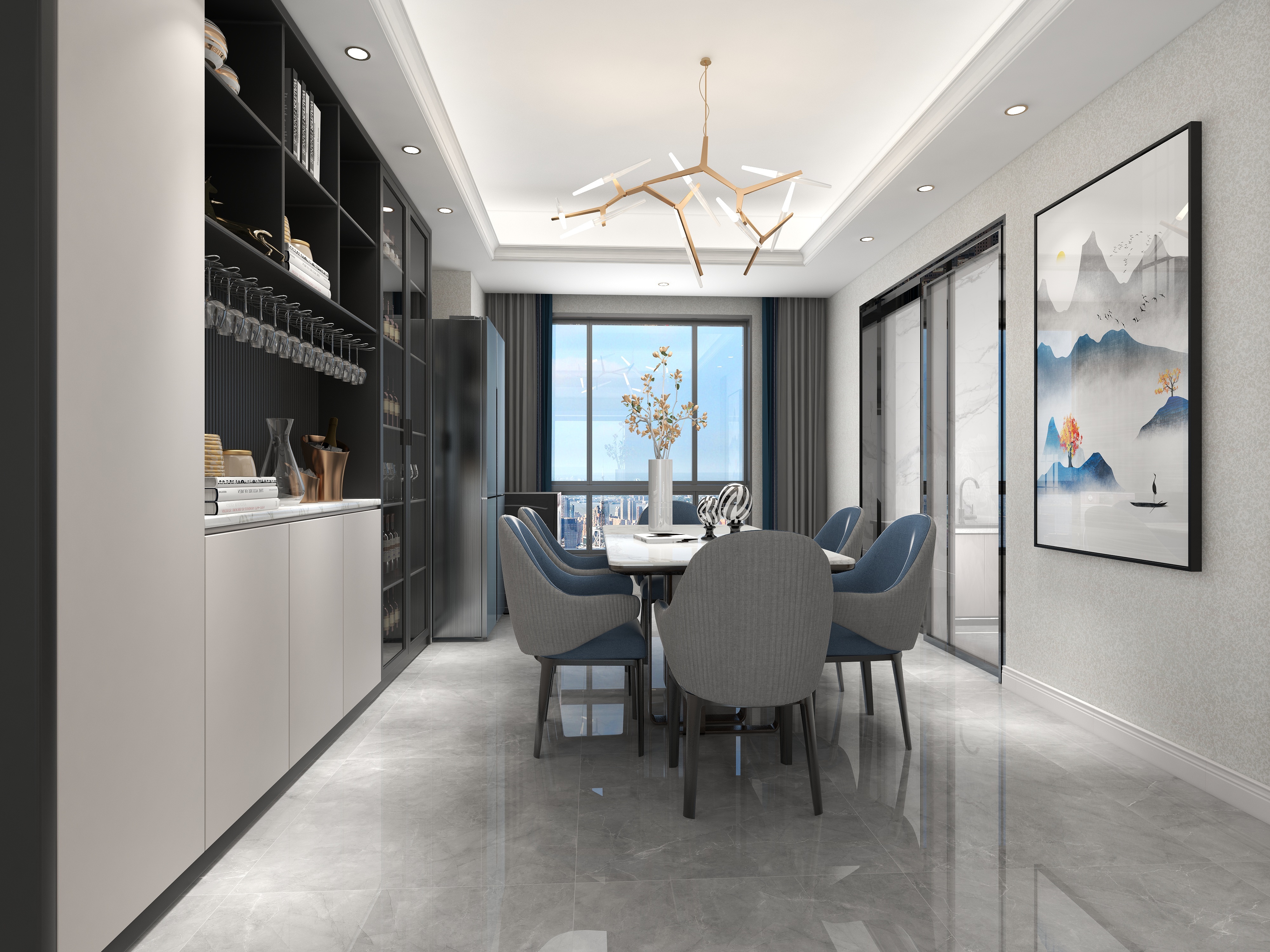 彭家豪丶-瞰江南5栋刘美女-装修设计方案