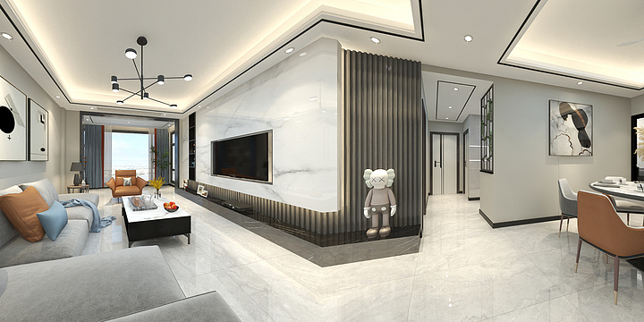 谢成业-中央花园-装修设计方案