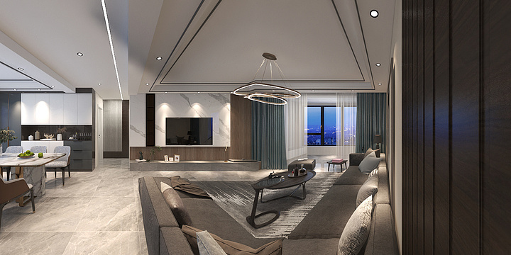 River-devise-塞上西班牙何鑫效果-装修设计方案