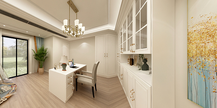 知安战-海伦春天-简美-装修设计方案