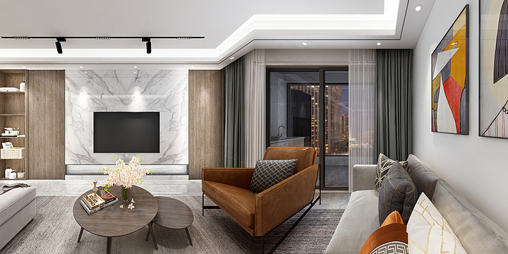 吴明慧-【现代简约】105m²-云栖新语-设计-装修设计方案