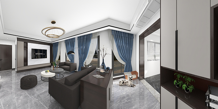 Deviltiger-瑞和园89.50㎡B户型3室2厅1卫-装修设计方案