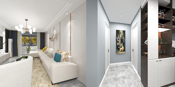 室内全案小虎队-华腾苑蔡先生雅居-装修设计方案