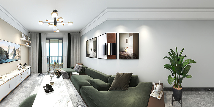 扈原野-城市之春18-03马帅哥-装修设计方案