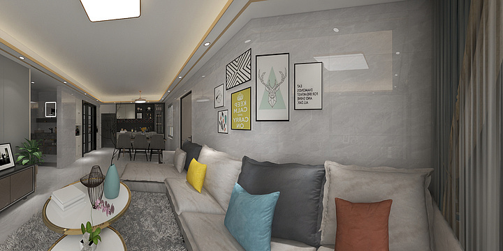 逅斯装饰全屋设计-万城B4 孔总雅居-装修设计方案