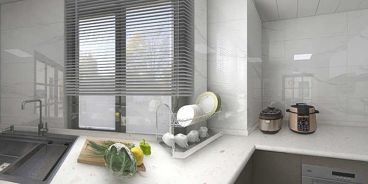 YB装饰设计-方圆.江滨一号9栋1605-装修设计方案