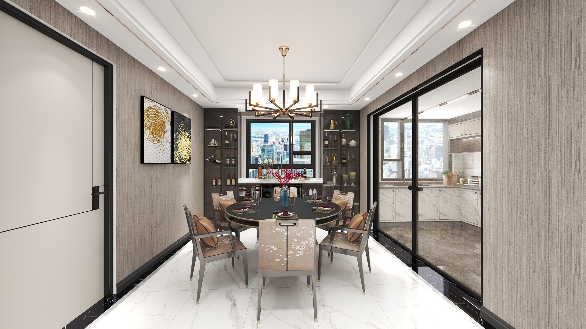 潘成-新中式—153㎡别墅-装修设计方案