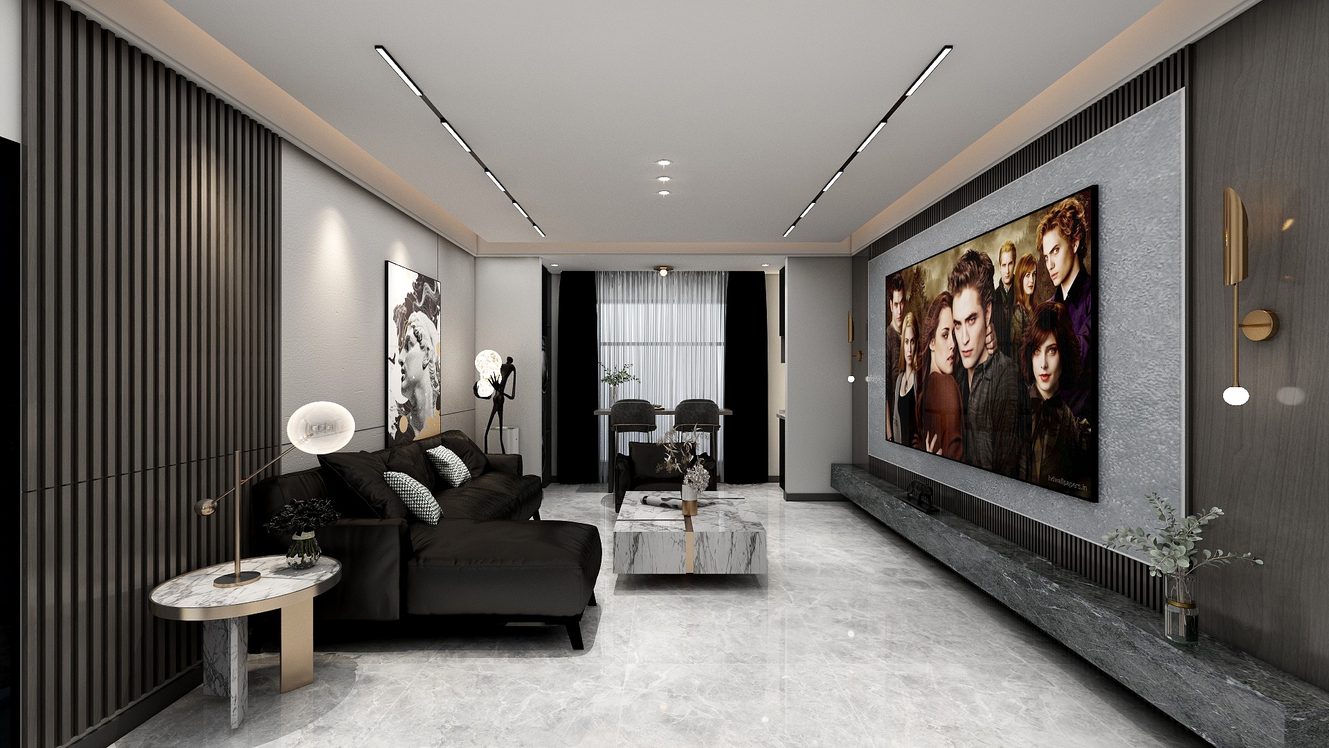 艺雅丽-轻奢装修效果图