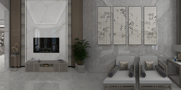 陌名客-秋月雅阁-装修设计方案