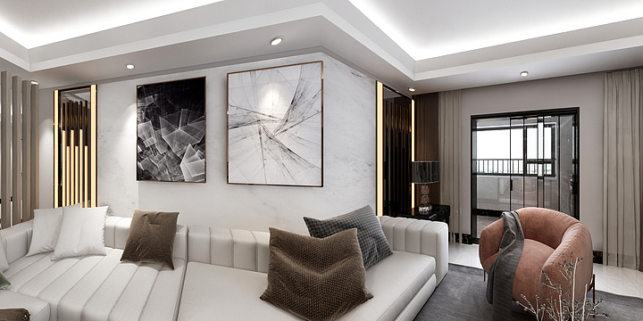 愿灵感常在-轻奢-装修设计方案