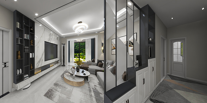 弥宗霖-上海公馆139M2-装修设计方案