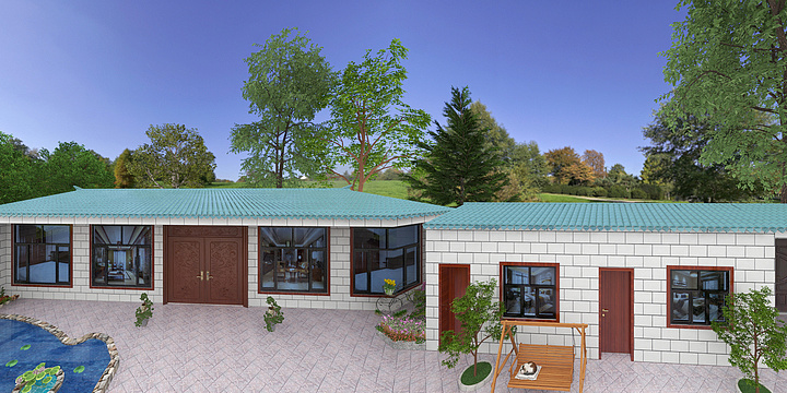 何松帅-乡村自建花园别墅-王庄-装修设计方案