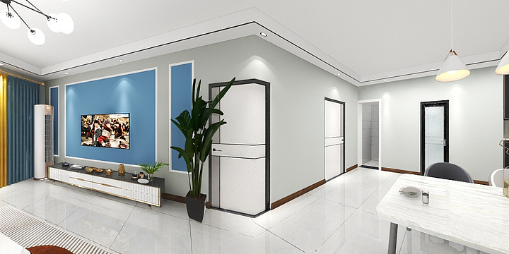 全案设计师杨涛-明德城-装修设计方案