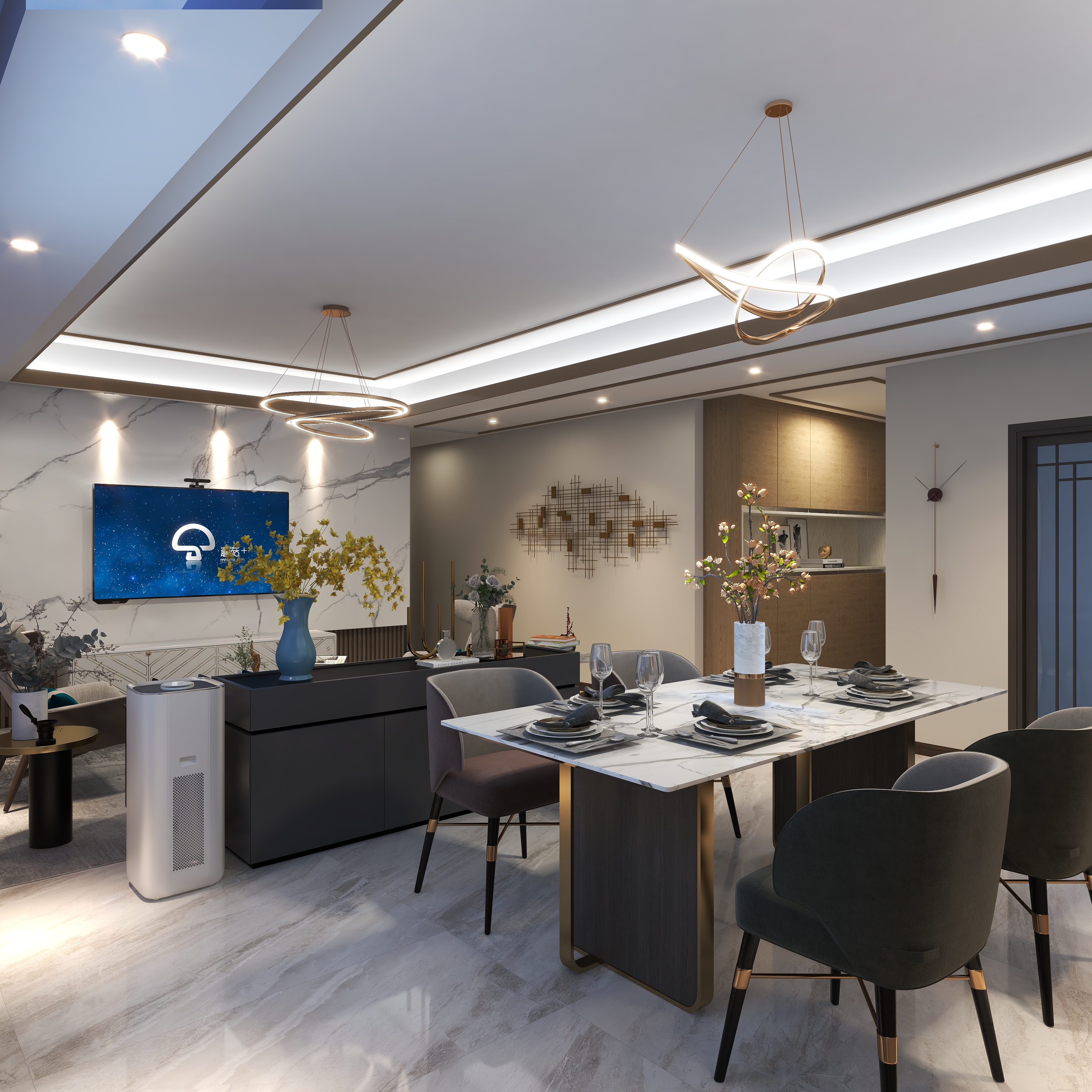 金智妍-东原启城-装修设计方案