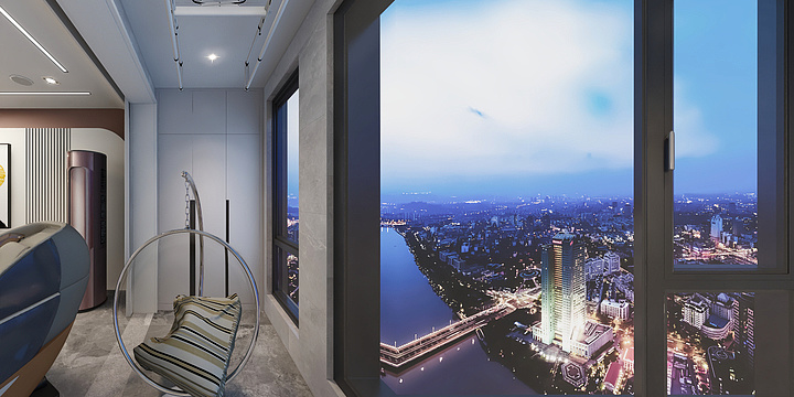 玖熙空间设计工作室-自己家-装修设计方案