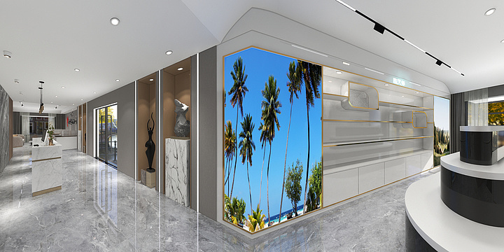 Ablaze的空间-象湖2008  21楼化妆品办公-装修设计方案