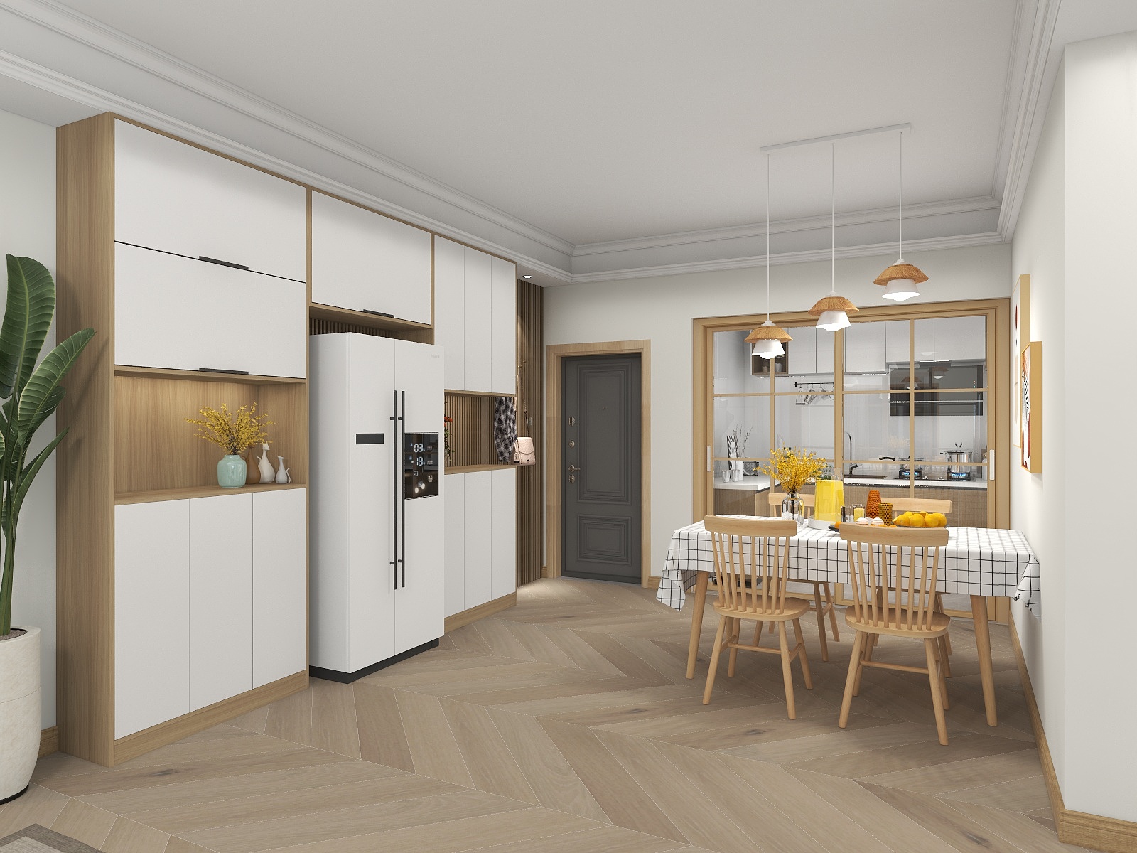 穹极艺术-御山和苑11-1103-副本-副本-装修设计方案