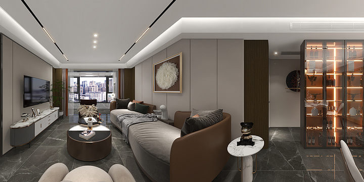 合肥设计师海青-中国府-装修设计方案