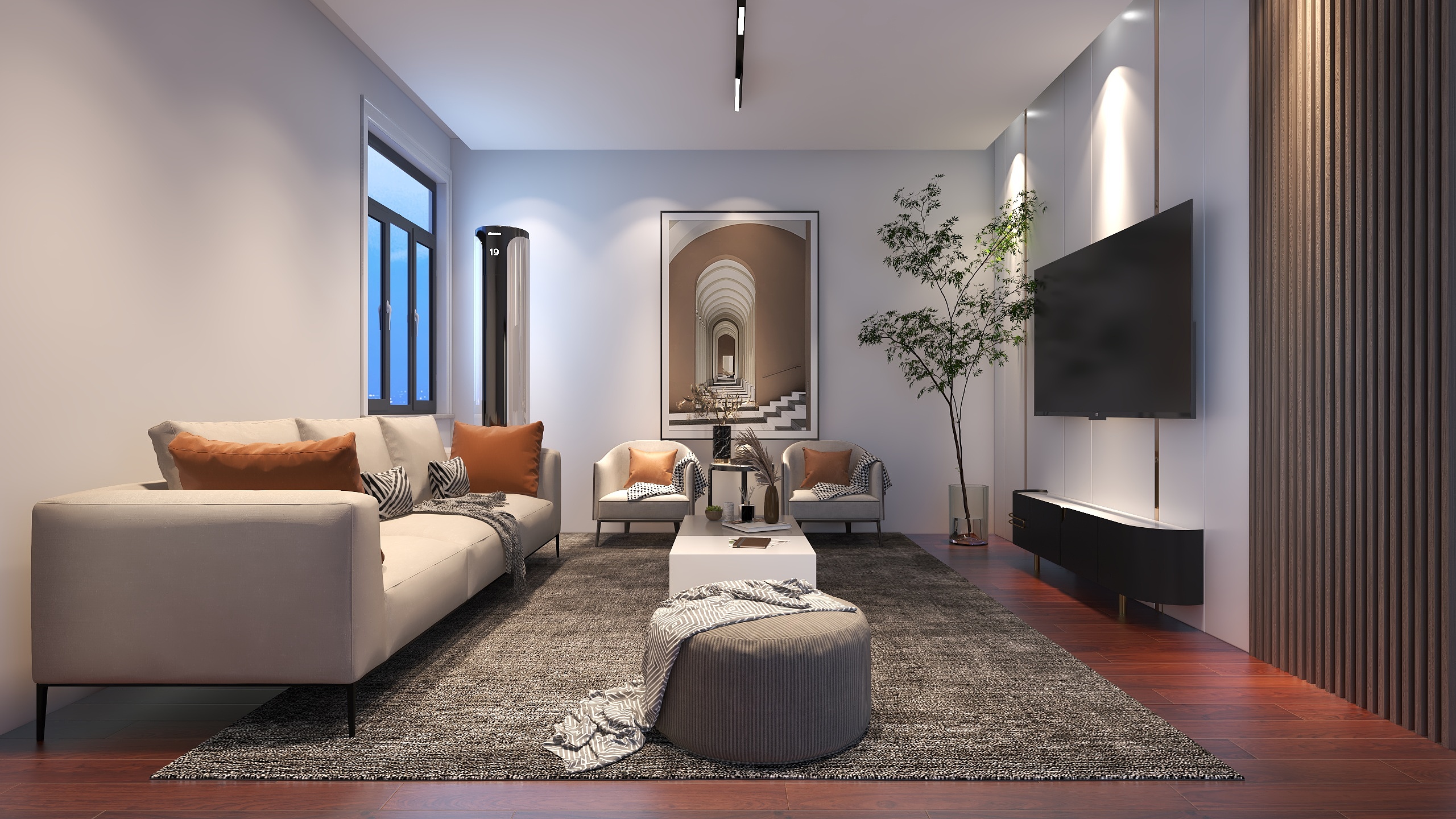 欧派全屋定制陈汉-公安小区A8-装修设计方案