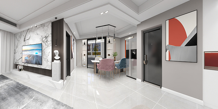 筑家设计王从亮-美的亚7-2-402-装修设计方案