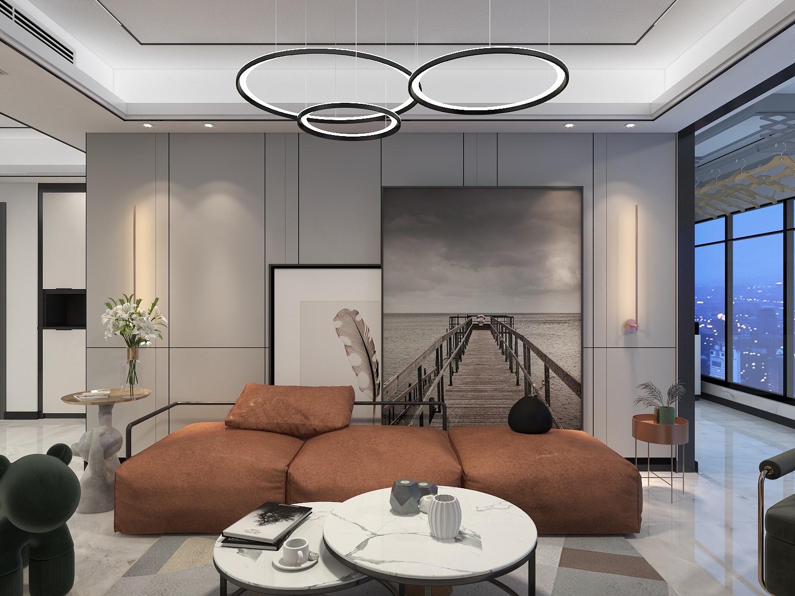 锦铄建设-20210803-23754-1-怡园佳苑现代黑白灰ok装修效果图