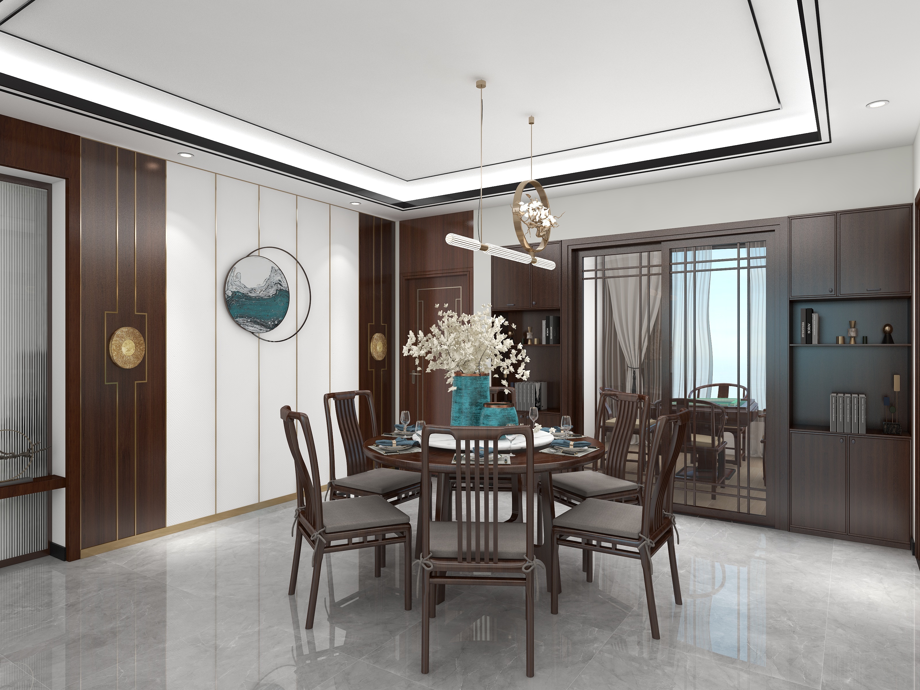 源心设计-十堰有德公馆-装修设计方案