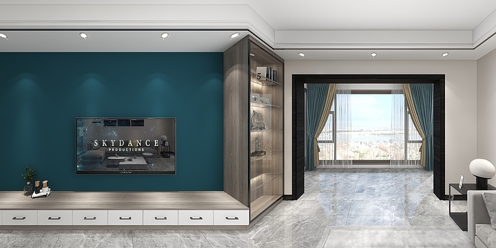 湖南芷江蔻帝-玉泉湾39-2-704现代-蒲总-装修设计方案