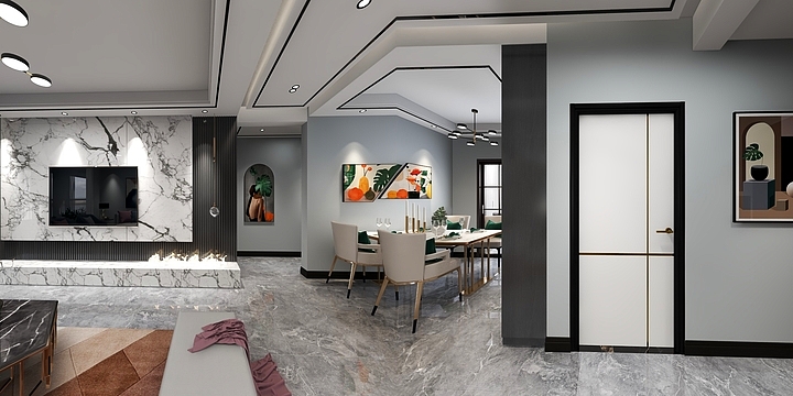 卡文A缔尚装饰-水岸林邸-装修设计方案