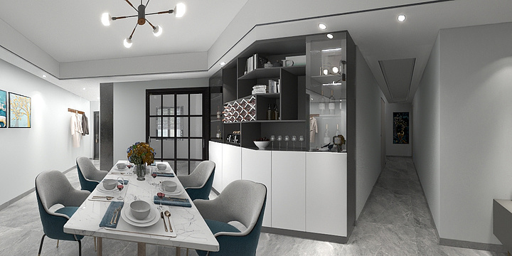 设计通-国宾首府29-801改-装修设计方案