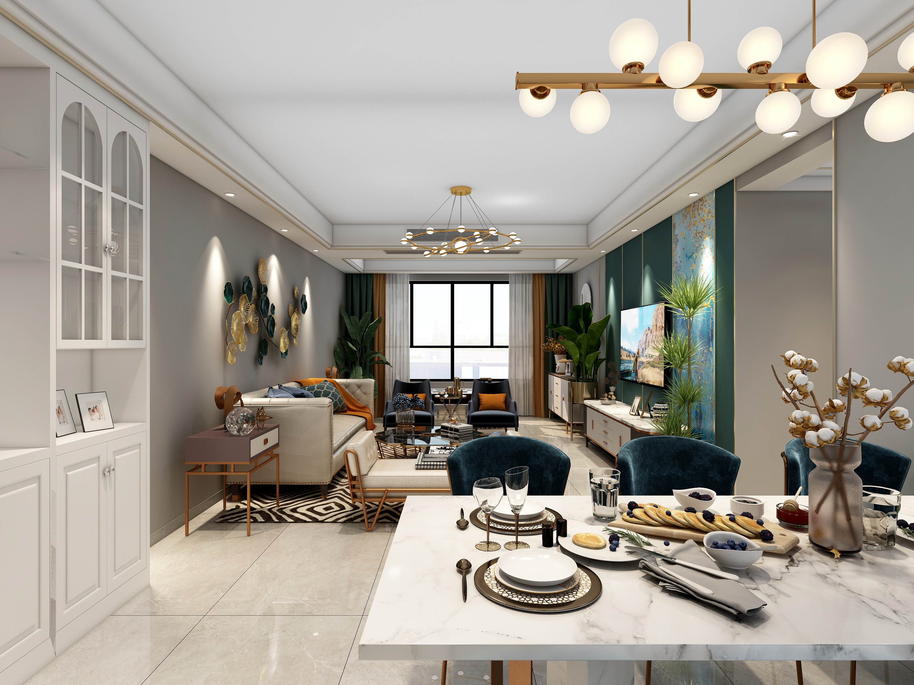 袁亚龙-翡翠湾1栋装修效果图