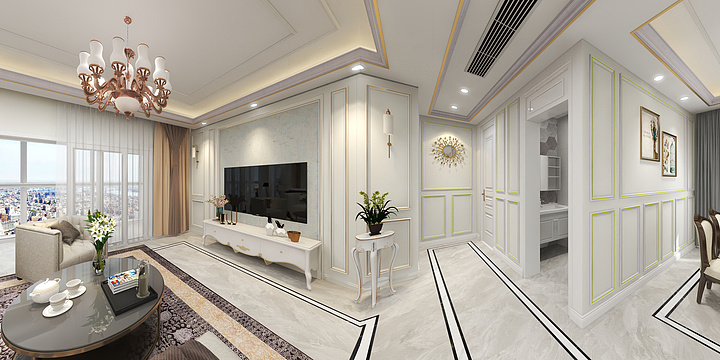 鱼小是小鱼-考核户型-装修设计方案