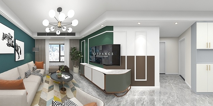 设计师X徐-幸福学府6#2204室-装修设计方案