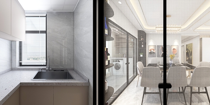 鼎盛空间丨陈工-碧桂园攸州府陈哥-装修设计方案