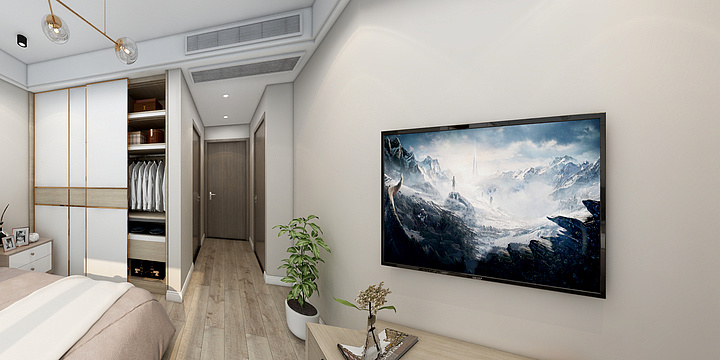 王晓眠设计-融创北欧风-装修设计方案