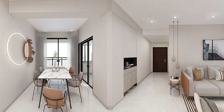 郑哲杭-美筑华府1A-1304-装修设计方案